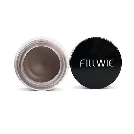 Black Brown Eyebrow Pomade, Eye brow Wax Long lasting Smudge proof Ideal, for Precision Eyeliner and Brow Definitio