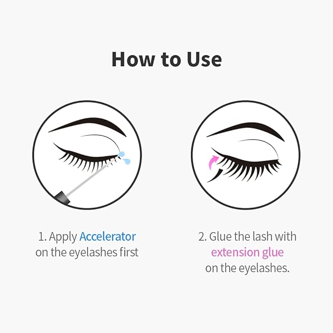 Eyecurly Eyelash Extension Accelerator Primer 5g / Pre-treatment for eyelash extension/Accelerate adhesion speed/Improve elongation retention (transparent) / Ingredient harmless to human body