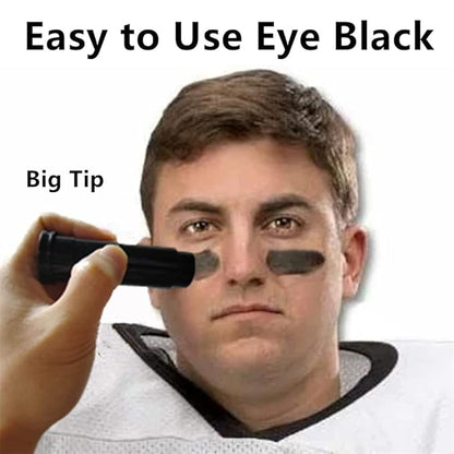 Go Ho 6 PCS Eye Black Sticks for Sports,Easy to Color Black Face Paint Eyeblack Football/Baseball/Softball,Football Stick Sports Eye Makeup