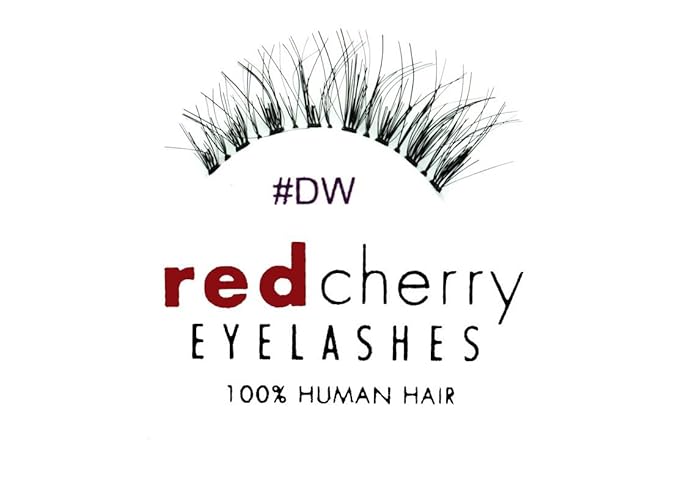 Red Cherry #DW False Eyelashes (Pack of 6 Pairs)