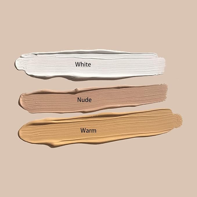 2PCS Eyeshadow Primer,Makeup Primer for Face,Potion,Vegan,Cruelty-Free,Long Lasting Cream Liquid Eye-shadow for All Shadows,Great for Oily Lids Primer (White * 2)
