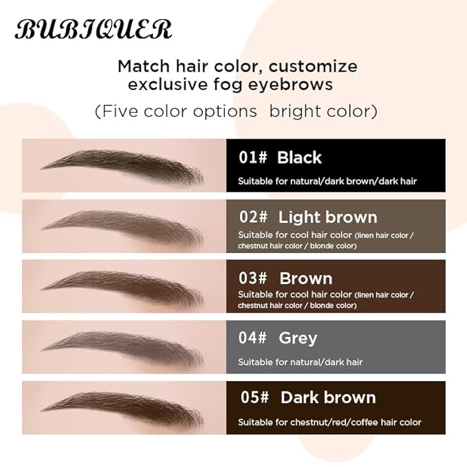 Eyebrow Pencil, Waterproof Eyebrow Makeup with Soft Spoolie Brush, Long Lasting UltraFine Triangle Shaped Pencil, Creates Perfect Natural Eyebrows (Gray)