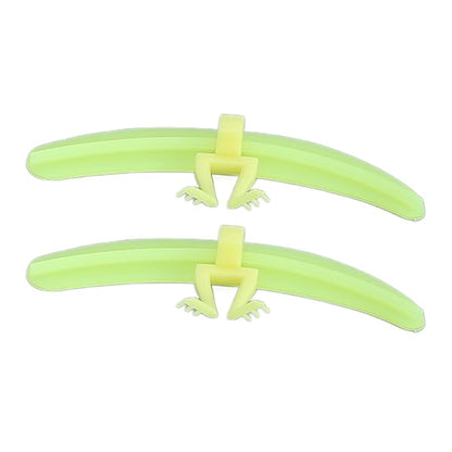 Eyelash Separator, Silicone Lash Extension Tool for Beginners Professional, Washable Reusable, Efficient Isolation Helper with 3 Colors (Yellow)