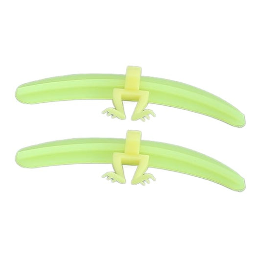 Eyelash Separator, Silicone Lash Extension Tool for Beginners Professional, Washable Reusable, Efficient Isolation Helper with 3 Colors (Yellow)