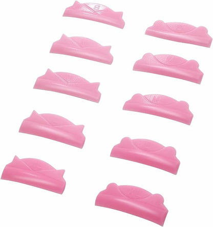 Eyelash Lift Shields Mix Lash Lifting Pad Mix Size Glueless Lami Lamination Roller Upper Lower Lash Perm Flat C Curl Pads for All Eyes Curling Like Long Extension Look Work Well with Your Balm Glue