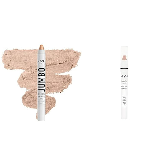 NYX PROFESSIONAL MAKEUP Jumbo Eye Pencil Duo - Frosting (Champagne) & Yogurt Blendable Eyeshadow Stick & Eyeliner Pencils