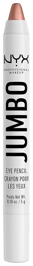 NYX PROFESSIONAL MAKEUP Jumbo Eye Pencil, Blendable Eyeshadow Stick & Eyeliner Pencil - Iced Latte (Mauve Brown)