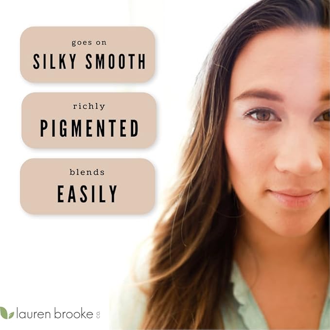 Cream Eyeshadow | Natural Organic Eye Makeup, Richly Pigmented, Dahlia (Shimmer)