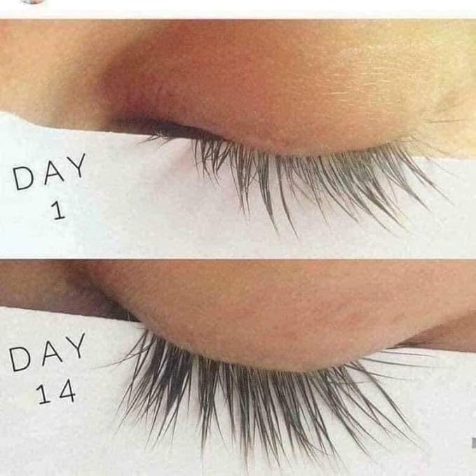 FKN Rapid Growth Eyelash Serum - Day and Night Combo | Quick Result in 10 days to 4 Weeks - Perfect Christmas, Birthday, Special Holiday Gift | Creates Appearance of Longer & Darker Eyelashes|2 Packs