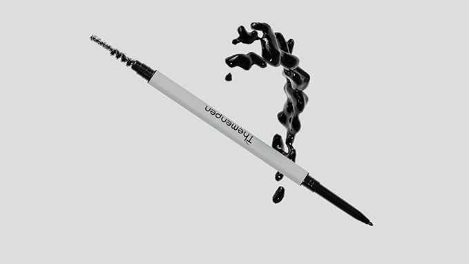 The Men Pen-Waterproof Eyebrow & Beard Filling Pen for Men | Microblading Effect | Waterproof, Sweatproof | Beard & Mustache Hair Darkener | 1 Ounce | Grey