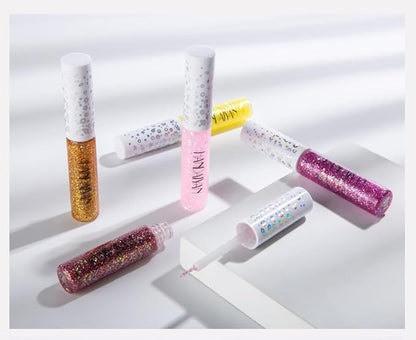 R.Y.M Shimmer Eye Liner Liquid Glitter Mascara Waterproof Shimmer Quick Drying Mascara Eyeshadow for Party Festival Eye Makeup (05#, 0.5 Ounce (Pack of 1))