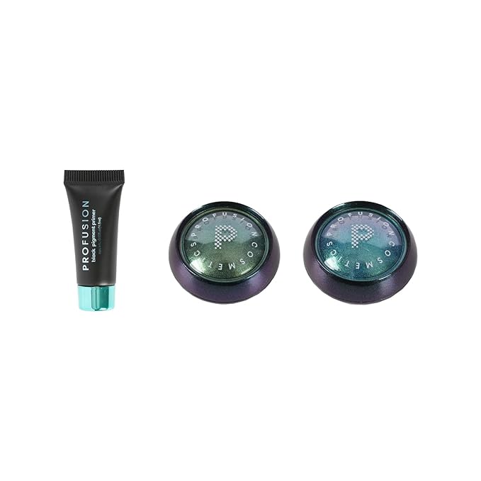 Profusion Cosmetics Multichrome Pigment and Face Primer, Raise Your Beauty With Multi Color Shifting Holographic Pigments in Flattering Shades for a Glamorous Look
