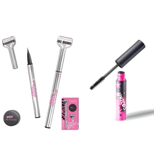 Unicos Lower Eyelash Stamp Bundle with Long-lasting Mascara