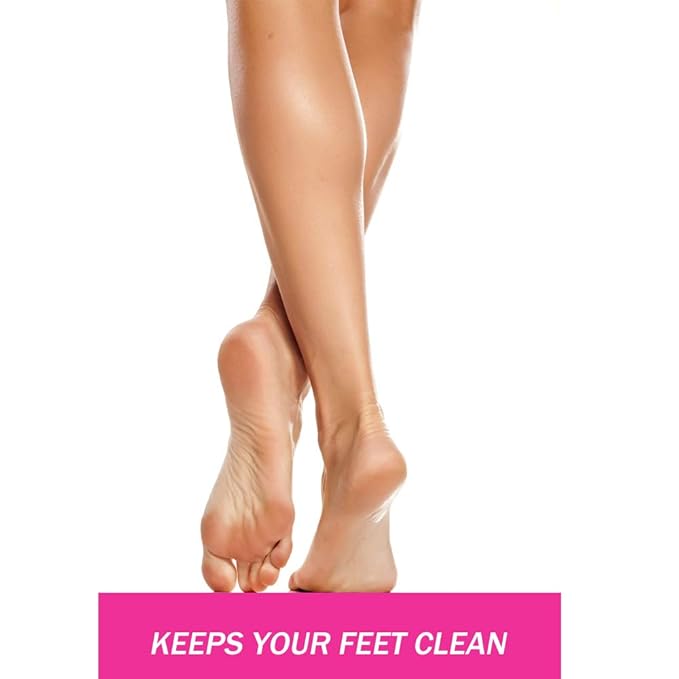 Economy 150 Pairs(300feets) Disposable Black Stick on Feet Spray Sunless Tanning Sole Protector
