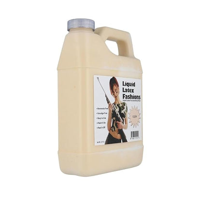 Flesh 32 Fl Oz - Liquid Latex Face and Body Paint, Ammonia Free No Odor, Arts and Crafts Paint for Halloween Zombie Cosplay!