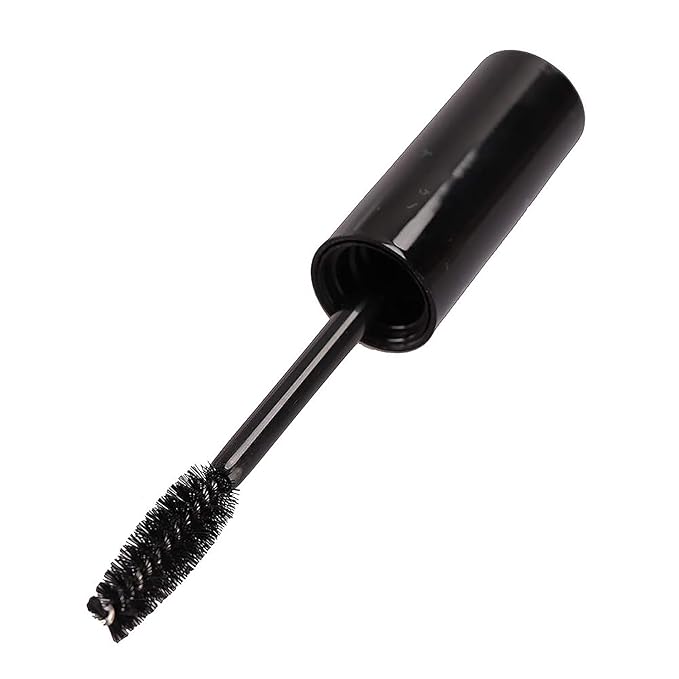 Coobbar 10ml 10pcs Empty Eyelashes Mascara Tube Vial Liquid Plastic Bottle Cosmetic Container With Black Cap
