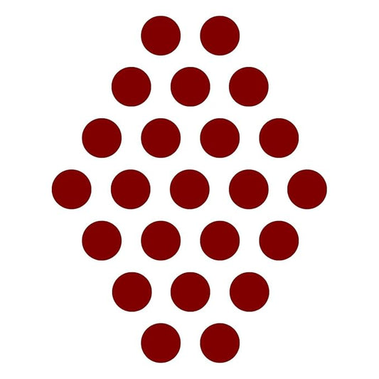 INDIAN C-A-R || Marron |Bindi Shiny Round Simple Plain Plain Bindi Sticker For Women & Girls For Regular & Outdoor Use | kumkum bindis | Round bindis |