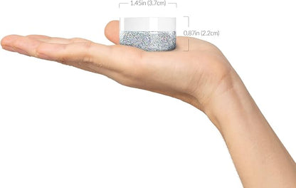 MARBLERS Holographic Glitter [Holo Olive Gold] 0.18oz (5g) | Fine | Non-Toxic, Vegan, Cruelty-Free | Eyeshadow, Body Butter, Nail Polish, Nail Art | Party, Body, Face, Hair Makeup