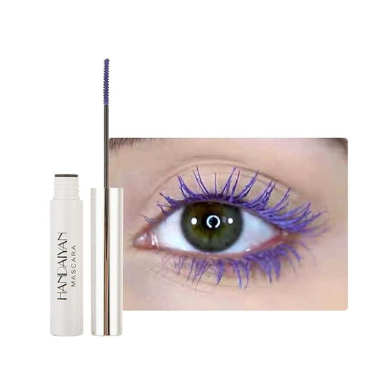 GL-Turelifes 12 Color Mascara - Colorful Fiber, Longlasting & Waterproof, Thick & Long Eyelash, Violet