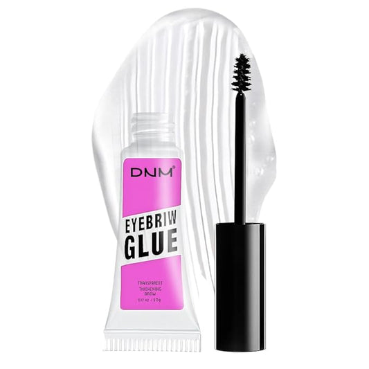 Tinted Thickening Mascara Brow, Shaping Makeup Gel,Waterproof, Transfer-proof, Brush to Fill in Eyebrows and Cover Gray Hairs - Cruelty Free (B-1Pc 01 Transparent, B)