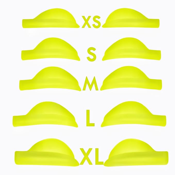 Lash Lift Shield C Curl 5 Size Lash Lift Lamination Pad Rapid 5 Minute Eyelash Lifting Shields Make Eyes Voluminous Flexible C curl Pads Extreme Perm Rod 100 Applications Lash Tip Won't Hit Eyelid