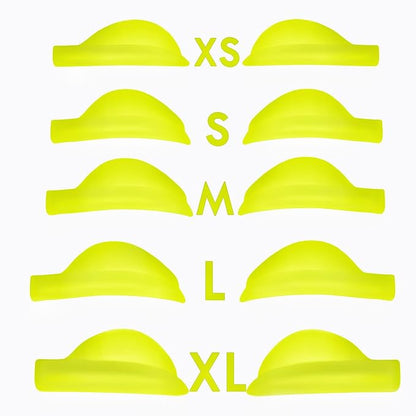 Lash Lift Shield C Curl 5 Size Lash Lift Lamination Pad Rapid 5 Minute Eyelash Lifting Shields Make Eyes Voluminous Flexible C curl Pads Extreme Perm Rod 100 Applications Lash Tip Won't Hit Eyelid