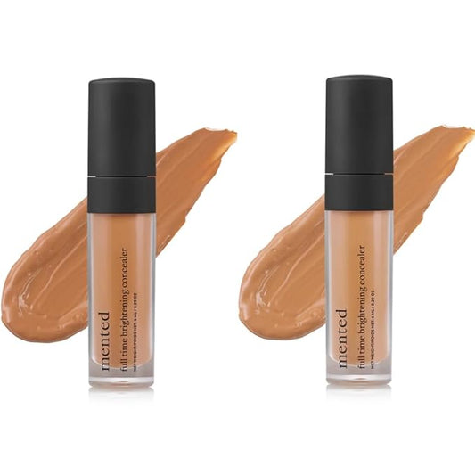 Mented Cosmetics Full-Time Eye Brightening Concealer for Women, Lightweight Full-Coverage Eye Makeup Concealer, Under Eyes Make Up Corrector, Blemishes & Contour, CEO + Peak Performance