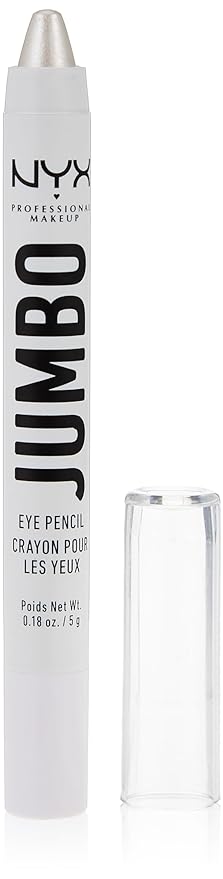 NYX PROFESSIONAL MAKEUP Jumbo Eye Pencil Duo - Frosting (Champagne) & Cottage Cheese Blendable Eyeshadow Stick & Eyeliner Pencils
