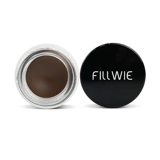 Dark Brown Eyebrow Pomade, Eye Brow Wax for Women, Long lasting Smudge proof Ideal, for Precision Eyeliner and Brow Definitio