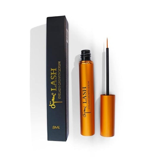 Dijan Eyelash Growth Serum - 8ml Cruelty-Free Lash Enhancing Serum for Longer Fuller Thicker & Voluminous Lashes - Advance Lash Treatment to Boost, Condition & Nourish Lashes with Natural Ingredients
