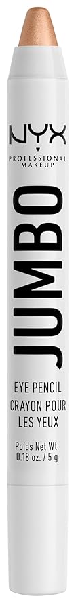 NYX PROFESSIONAL MAKEUP Jumbo Eye Pencil, Blendable Eyeshadow Stick & Eyeliner Pencil - Frosting (Champagne Nude)