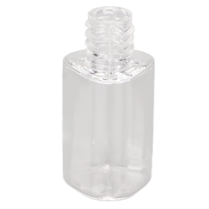 10pcs Eyelash Liquid Bottle, Empty Refillable Plastic Clear Bottle Container Eyelashes Tube, Bottle with Wand Applicators, Eye Gloss Liquid Tube Bottle
