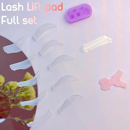 Lash Lift Shields L Curl Katya Vinog Eyelash Lifting Shield Bright Lami Lamination Roller Silicone Perm Rod No Glue On Eyelids Soft Lash Perming Pad Set For Lash Lift and Tint- Ribbons & Eye Patches