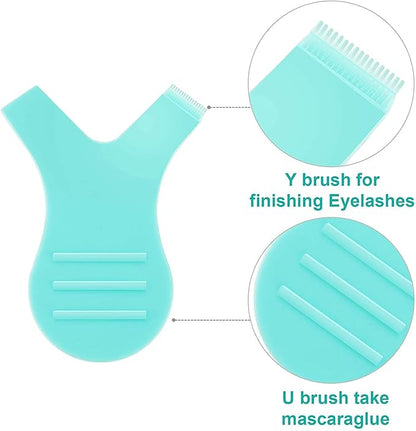 Lash Lift Pads,DIY Eyelash Lift Pads,Eyealsh Perm Rods,Lash Lifting at Home 10 Pcs Eyelash Curler Pads 5 Size SMM1M2L Reusable Soft Silicone Shields (Green-Lift Pads(5pair))