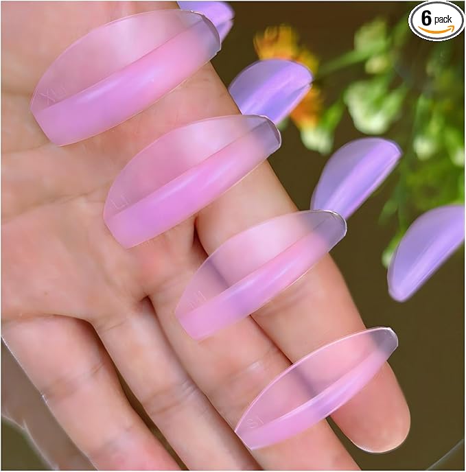 Eyelash Lift Shields Silicone Lash Curlers 8 Size Lifting Pads Jelly Lami Lamination Roller - Upper, Lower Perm Rod Perming Set with Ribbon Compensator, Eye Patch, Y Brush Tool-U Curl Shield