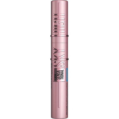 Maybelline Lash Sensational Sky High Waterproof Mascara Makeup, Volumizing, Lengthening, Defining, Curling, Multiplying, Buildable Formula, Brownish Black, 1 Count