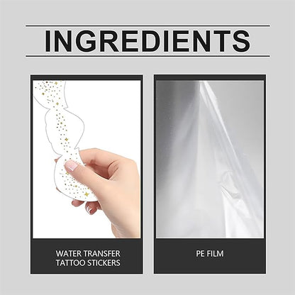 Face Glitter Freckles Tattoo, Sliver Glow Up Makeup Patches, Face Glitter Makeup Speckles Patches, Cute Glitter Makeup Accessories for Women Cosmetic Glitter for Face - 10 Counts (Sliver #01)