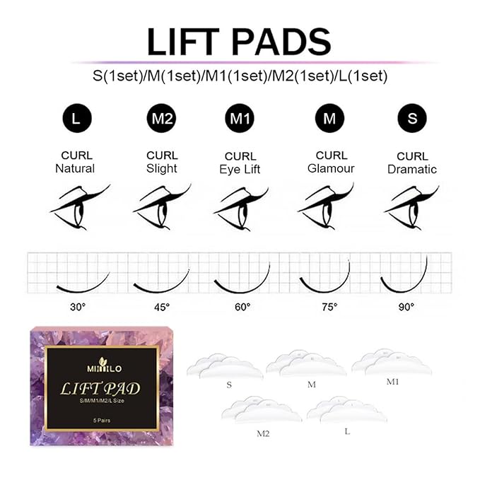 Lash Lift Kit & Brow Lamination Kit, 2 in 1 Eyelash Perm Kit & Eyebrow Lamination Kit, Semi-Permanent DIY Perm Kit for Lashes Brows for Home DIY Salon, Quick Lifting & Voluminous Coloring#1
