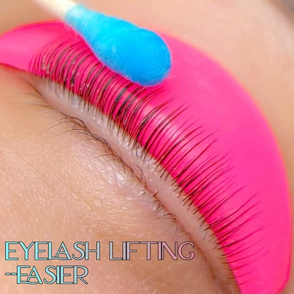 Lash Lift Pad Mix Size Reusable Eyelash Lifting Pads Quick Lami Lamination Roller Perfectly Curled Lashes with Smooth Perm Rods Easy Lash Perming Shields at Home & in Salon-100 Application Lash Shield