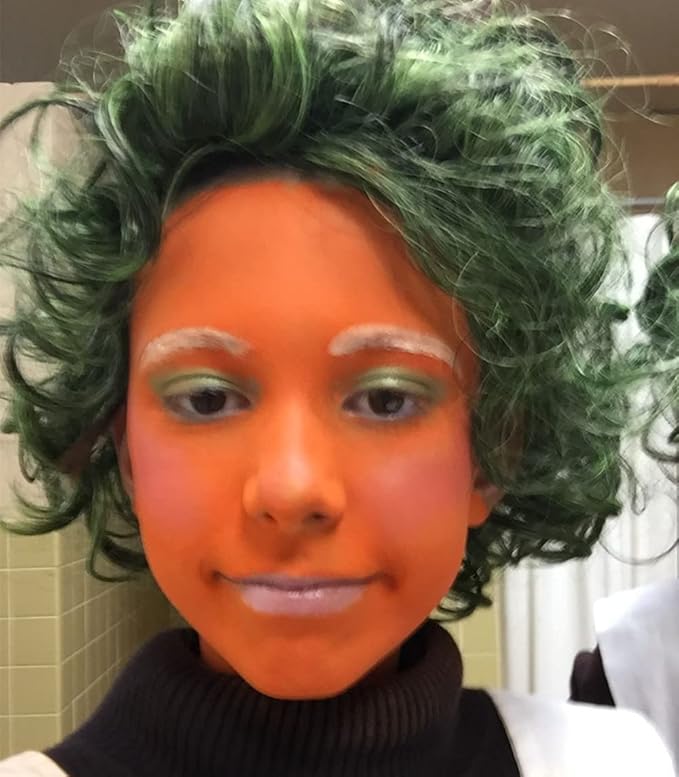 Mysense Neon Orange Face Body Paint Stick, Orange Eye Black Stick Baseball Softball Football, Cream Blendable Facepaint for Halloween Costume SFX Pumpkin Tiger Cosplay Makeup