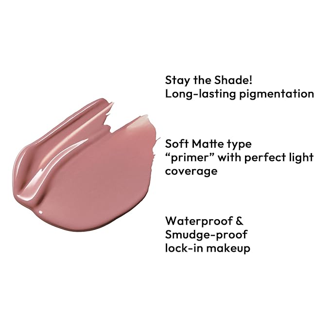 Wink Eye Primer | Long-Lasting Crease-Free Eye Makeup, Smooths & Preps Eyelid Base, Vibrant Colors, All-Day Wear - 5.5g (07 Neutral Mauve)