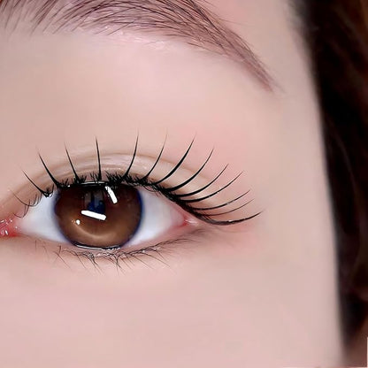 Lash Lift Pads Eyelash Perm Shield C Curl 5 Size Lash Lift Lamination Pad, Rapid 5 Minute Eyelash Lifting Shields Make Eyes Voluminous Flexible C curl Pads Extreme Perm Rod 100 Applications(Orange)