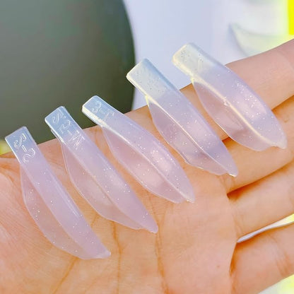 Lash Lift Rods Kit Glitter Eyelash Lift Pallet Ribbon Comb All in 1 Lash Perm Shield LU Curl 5 Size Lash Lift Lamination Pad, Rapid 5 Minute Eyelash Lifting Shields Flexible Pads Extreme Perm Rod