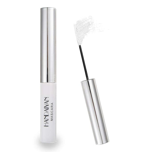 GL-Turelifes 12 Color Mascara Colorful Fiber Mascara Charming Longlasting Mascara, Thick & Long Eyelash Waterproof and Smudge-proof Eyes Makeup (White)