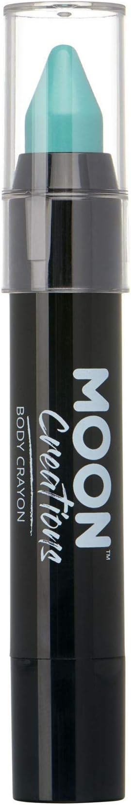 Face Paint Stick / Body Crayon makeup for the Face & Body by Moon Creations - 0.12oz - Turquoise