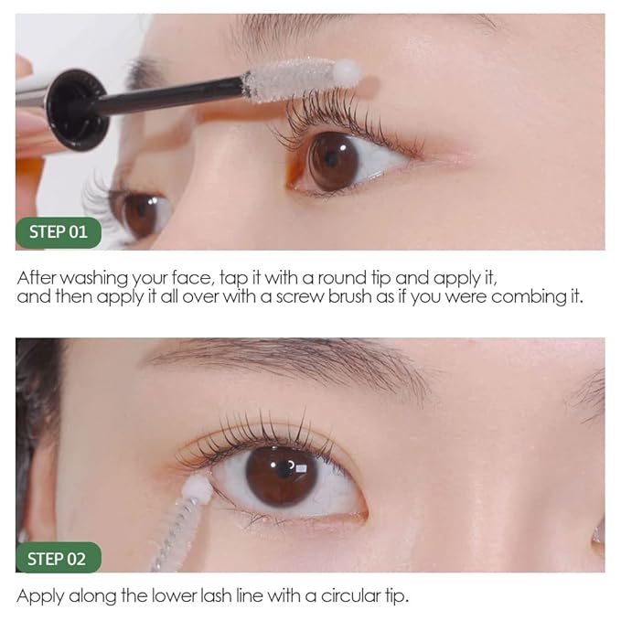 [SET] CORINGCO Idoll Rapid Eyelash Growth Serum + CMC Shampoo Eyebrow Enhancer Lash Boost Longer, Thicker Eyelashes Korean Eye Makeup Korean Cosmetics