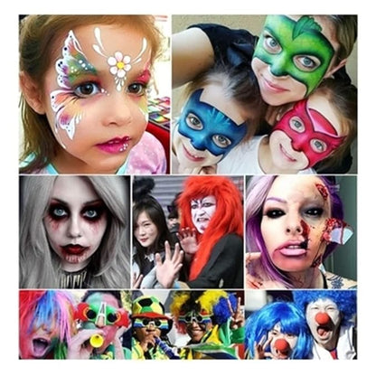 Go Ho Makeup Deep Purple Cream-Blendable Stick-Purple Eye Black Face Body Paint Professional SFX Makeup Ursula Face Paint,Baseball Face Paint Stick,Safe Facepaint Nose&Lip Smacking for Halloween