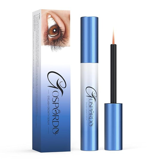 Eyelash Growth Serum - Rapid Eyebrow Growth Serum for Longer, Fuller Thicker Looking Lashes. Lash Serum for Natural Lashes or Lash Extensions & Brows 4.5ML