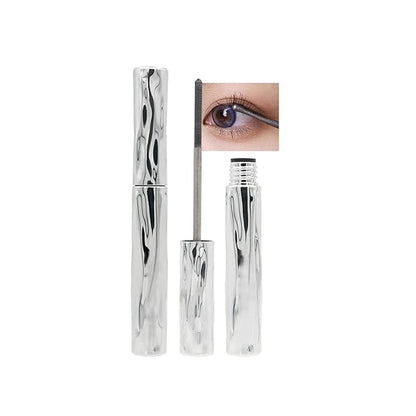 Metallic Tube Eyelash Primer, Volumizing & Lengthening Curling Mascara, Waterproof Smudge-Proof & Long-Lasting Tube Eyelash Primer, Natural Finish