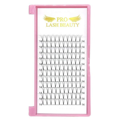 Premade Fans Eyelash Extensions 5D-D-0.10-16 Short Stem Premade Volume Eyelash Extensions 3D 5D 7D Volume Lash Extensions 9 to 20 mm Pre made Lash Fans C D Curl .07 .10(5D-D-0.10,16mm)